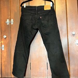 Levis Blackout! 514 Straight Fit stretch denim Jeans w32 = 32x26